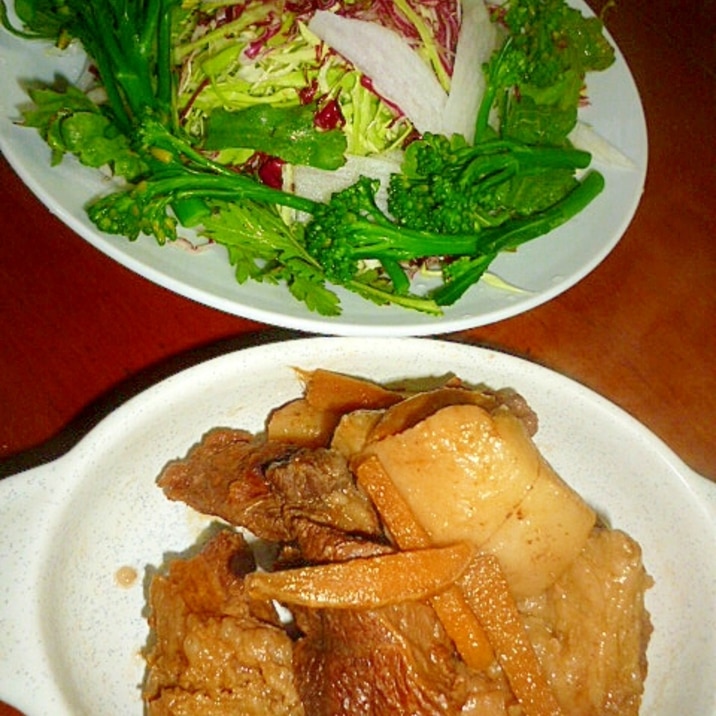 臭みがなく柔らか い 簡単な猪の角煮 レシピ 作り方 By Kuro1号 楽天レシピ